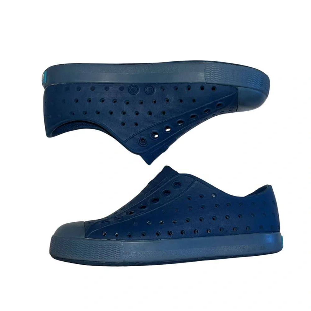Native Jefferson Blue on Blue Slip On Shoes